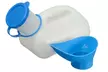 Portable Unisex Urinal with Snap-On Cover - Image 2