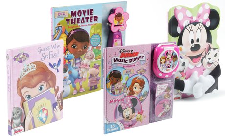 Disney Junior Book Bundle for Girls (4-Piece)