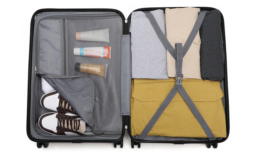 Image 21: Bagage(s) avec design en forme de losange