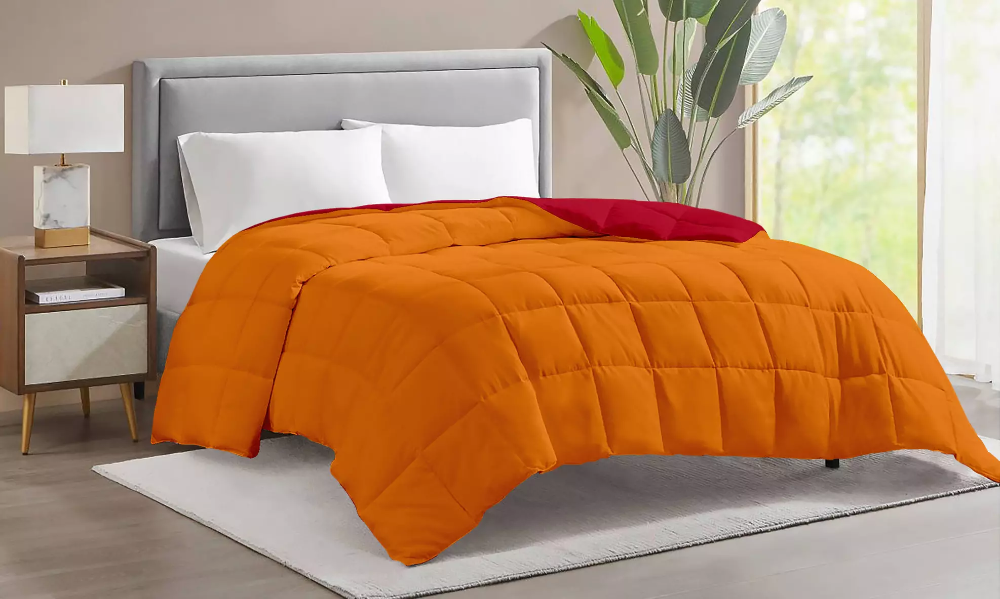 Doppelseitige Mikrofaser-Winter-Bettdecke