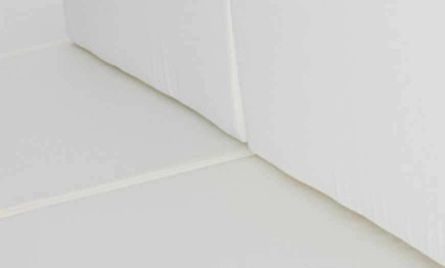 Image 12: Conjunto de muebles de poli ratán para jardín