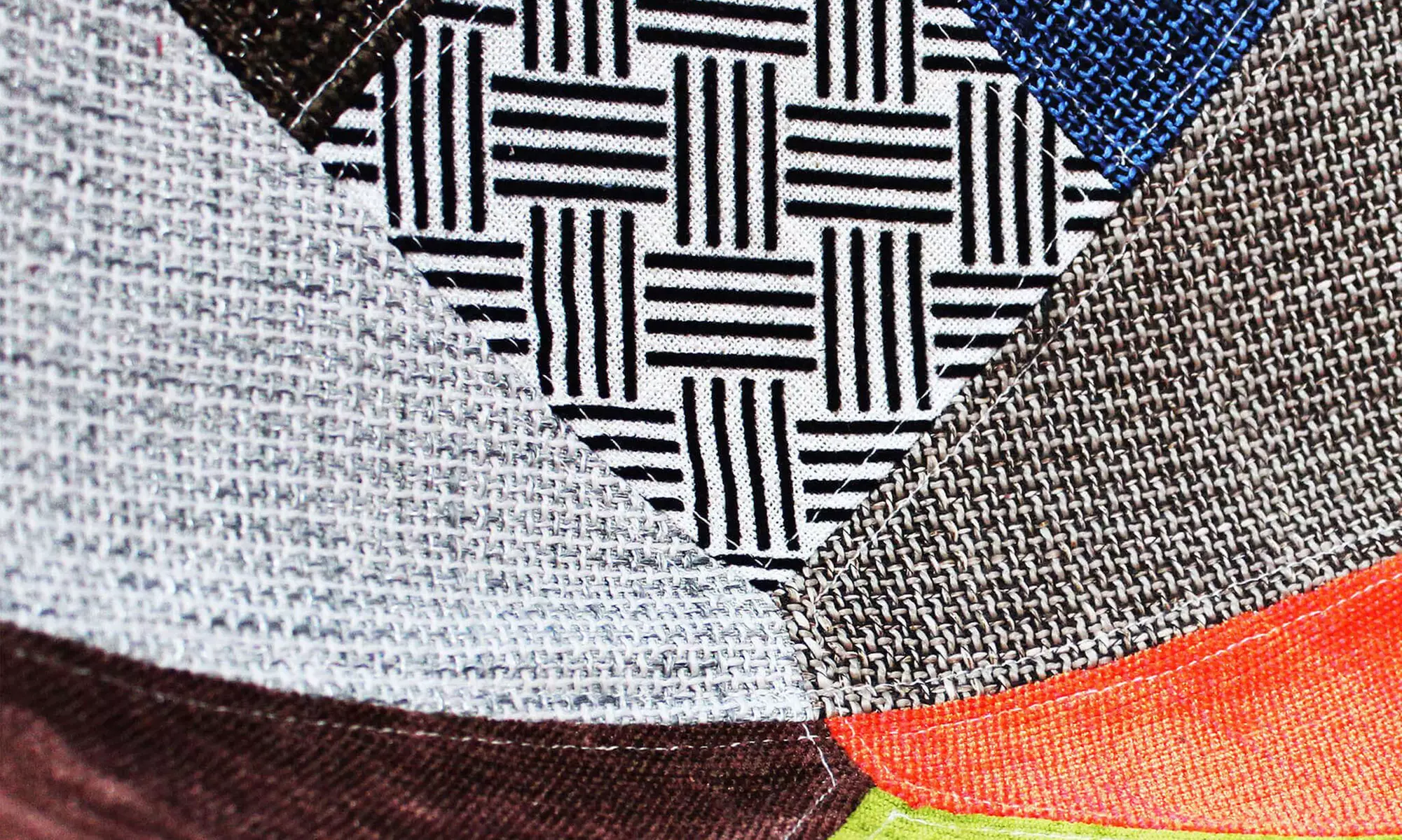 Kit di 2 poltroncine Picasso Patchwork in legno di faggio e metallo