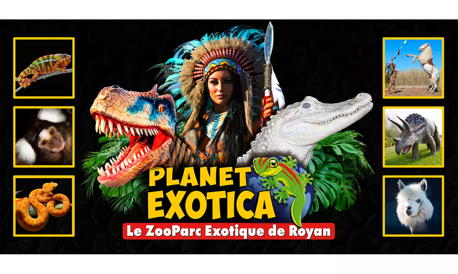 1 entrée adulte ou enfant pour le parc animalier Planet Exotica (jusqu'à 22% de réduction) - Primary Image