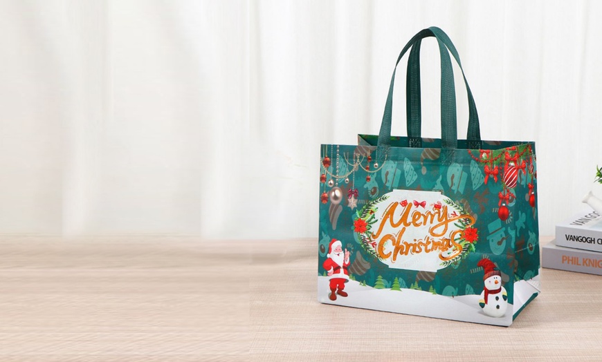 Image 7: Christmas Gift Tote Bags