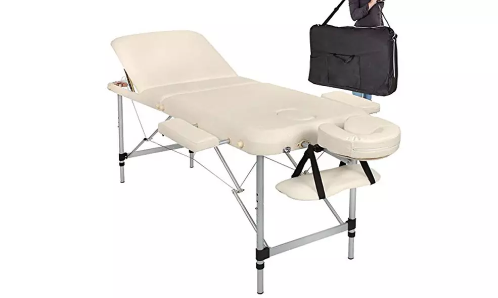 Lettino portatile da massaggi Bakaji