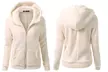 Women's Fluffy Fleece Zip Hoodie - Image 2