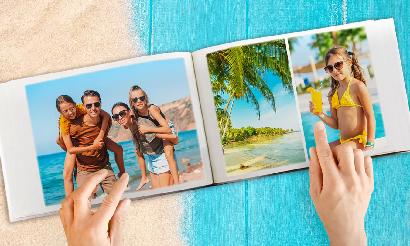 Hardcover-Fotobuch im A4-Format