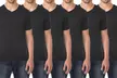 Men’s 6 pack Short Sleeve Stretch Cotton Tee (S-3XL) - Second Medium