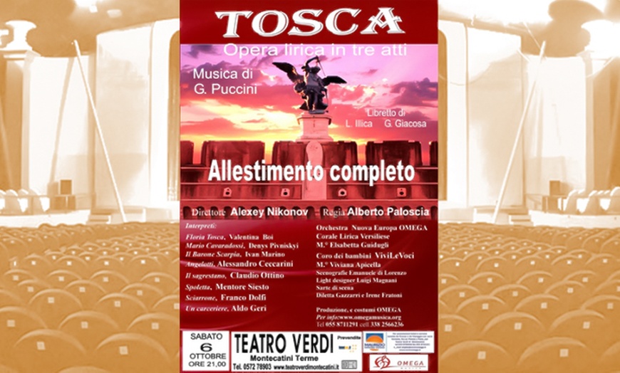 Image 1: Opera: Tosca a Montecatini Terme