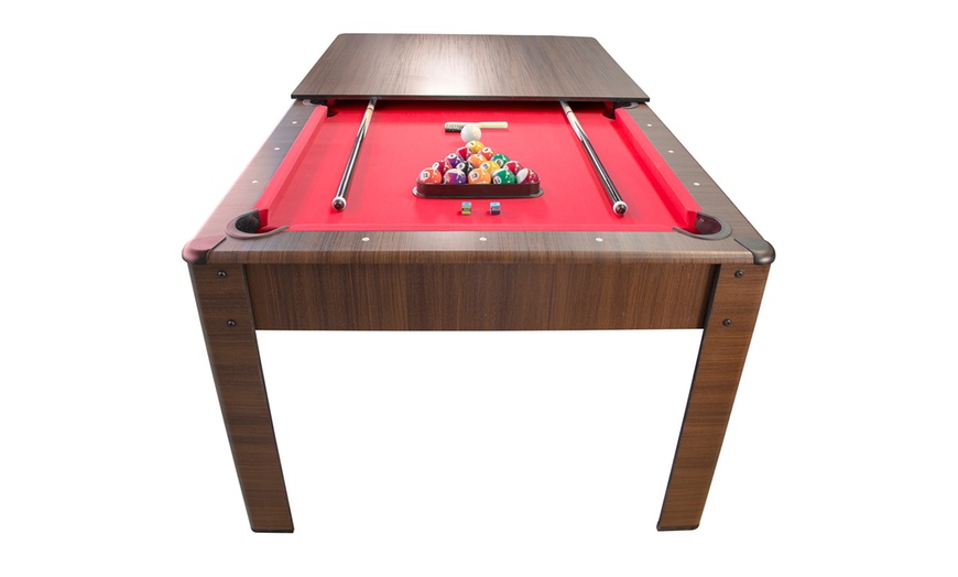 Image 7: Billard convertible en table