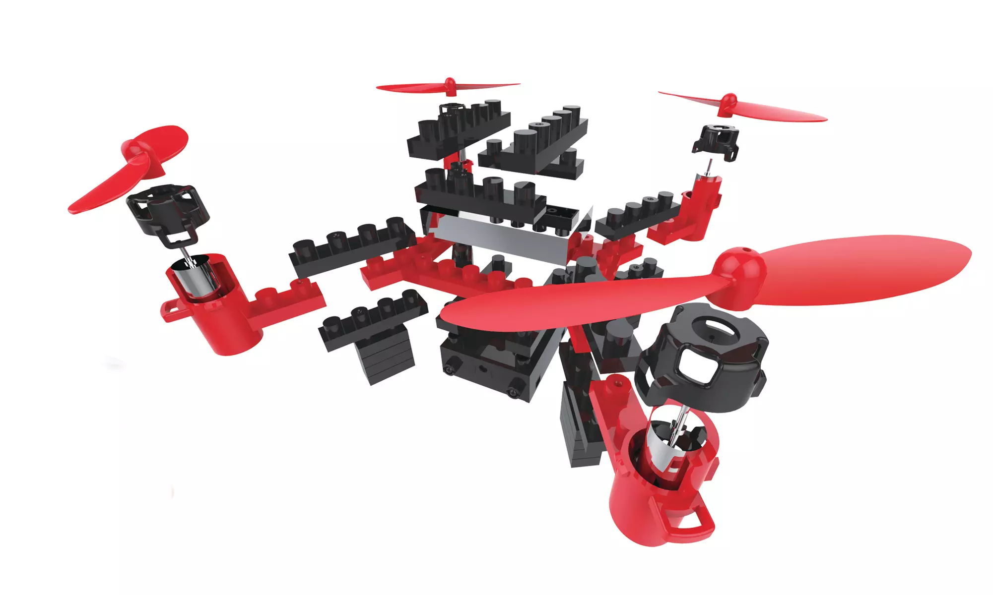 Brick Drone à construire soi même et à piloter IR Drone - Primary Image