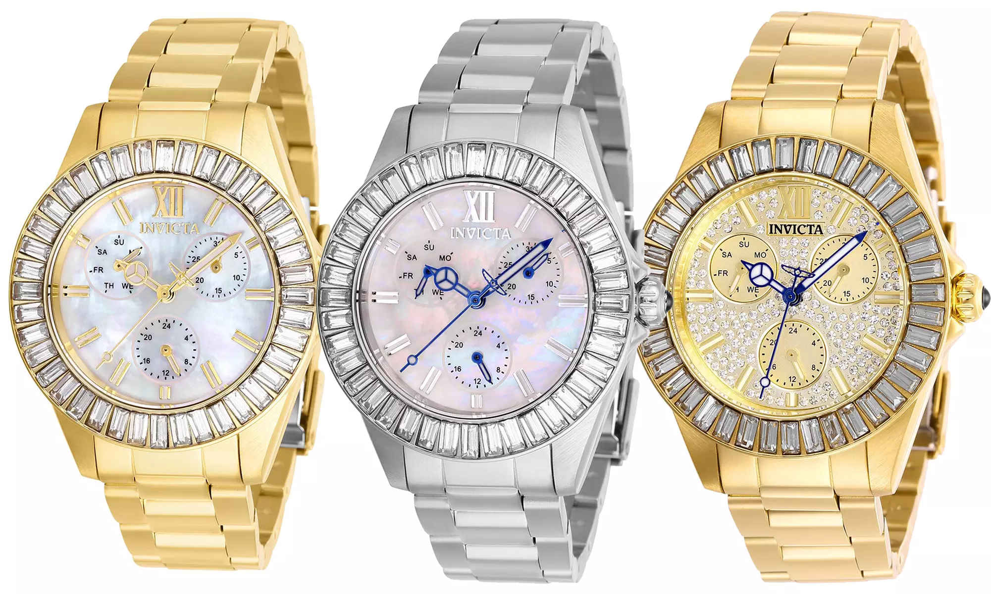 Invicta Women's Mother of Pearl Stainless Steel Watch - Primary Image