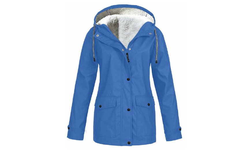 Image 8: Women's Fleece-Lined Raincoat