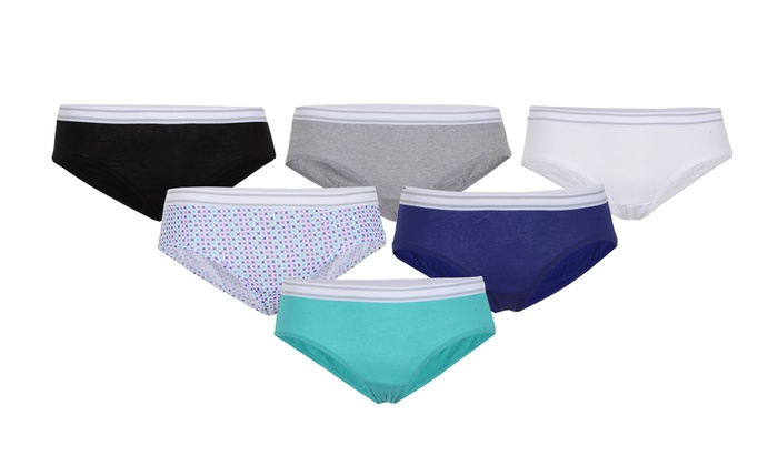 hanes cotton hipster 6 pack