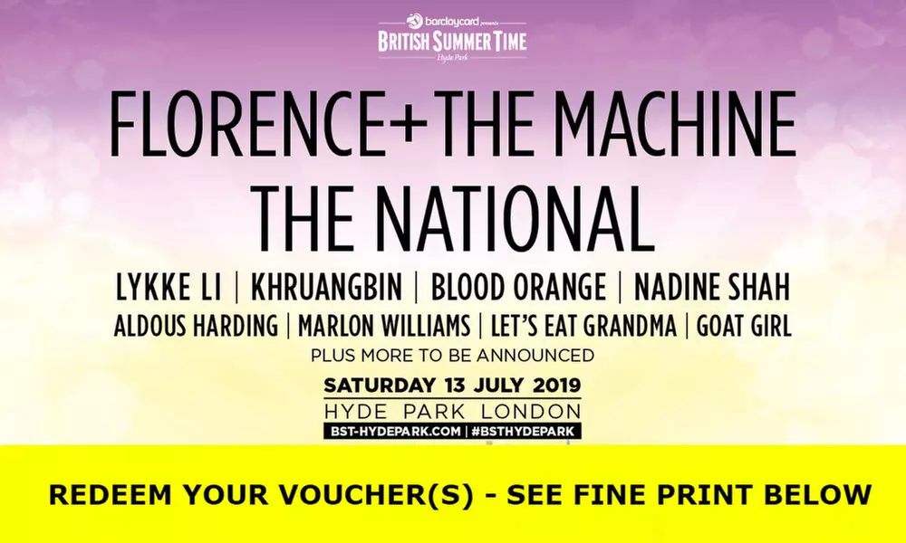 Barclaycard presents British Summer Time - Florence + the Machine & The National, 13 July at Hyde Park - Primary Image