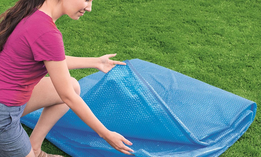 Image 12: Bestway Flowclear Solar Swimming Pool Cover Collection
