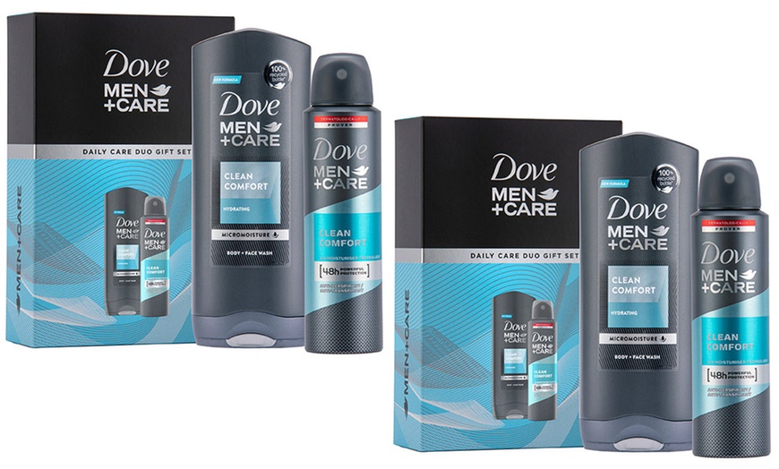 Image 2: One or Two Dove Men+Care Daily Care Duo Gift Sets