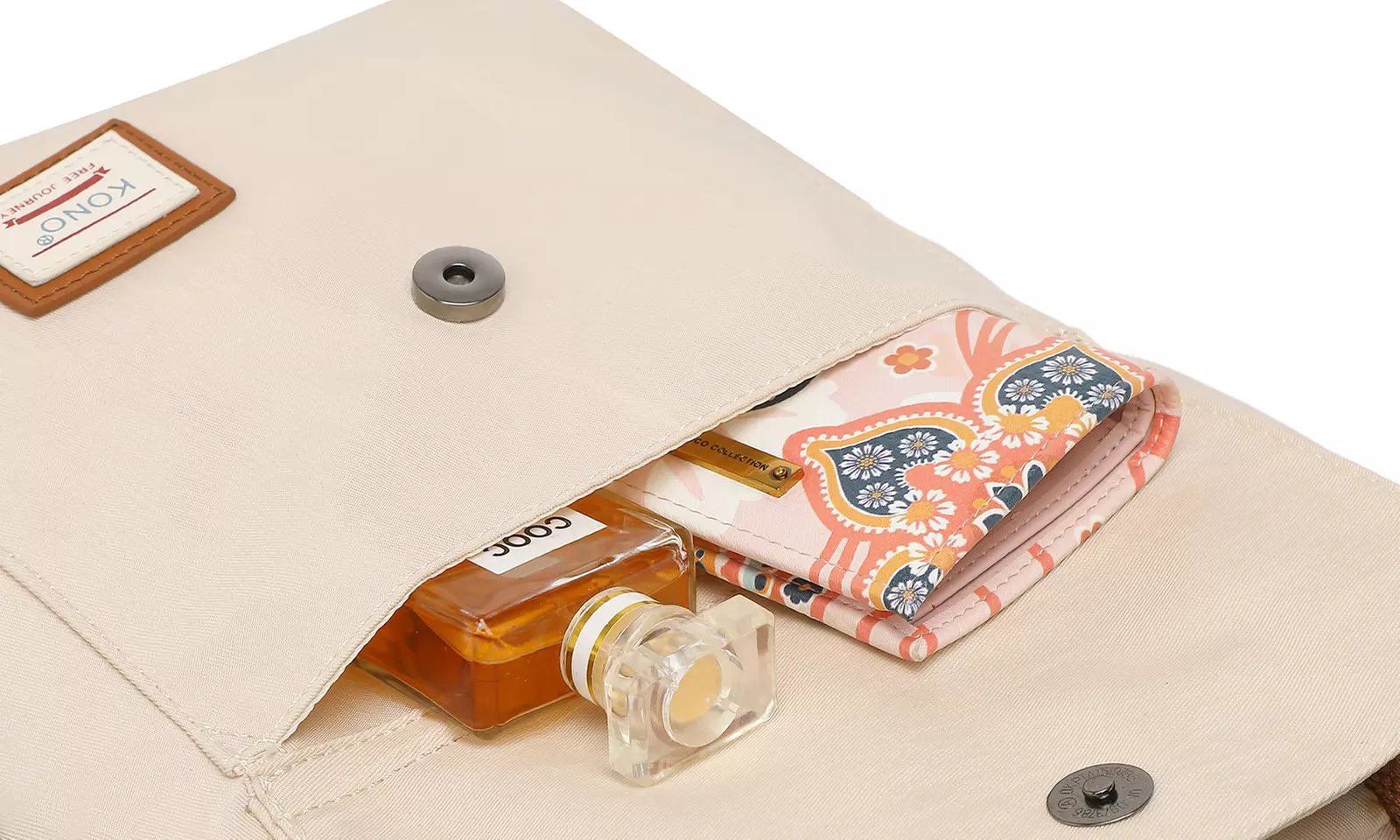 Mochila de viaje hecha de tejido impermeable espaciosa y versátil