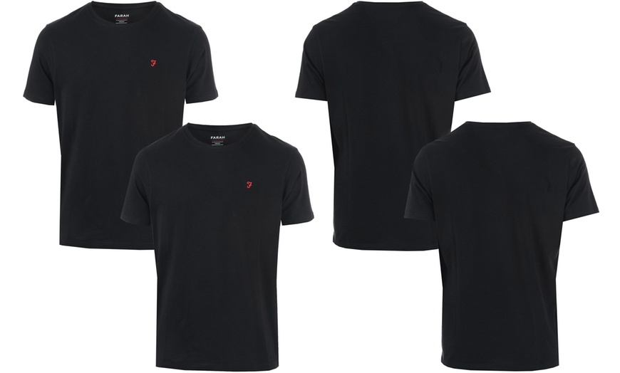 Image 4: Farah Men's T-Shirt Multipack