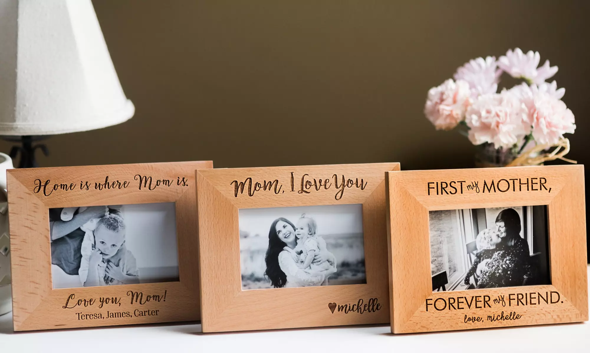 Personalized Frames for Mom from Qualtry (Up to 83% Off). Four Options Available.  - Primary Image