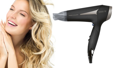 Asciugacapelli Proficare Potenza: 1800–2200 W grigio antracite ripieghevole PC-HT 3046 comodo anche da portar via