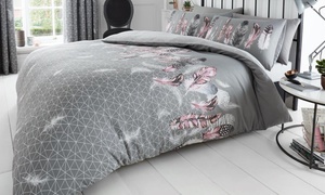 Gaveno Cavailia Feathers and Butterfly Duvet Set or Fitted Sheet 