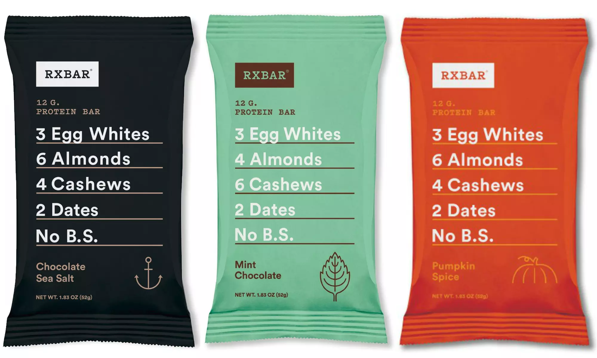 RXBar Whole Food Protein Bars (12-Pack) - Primary Image