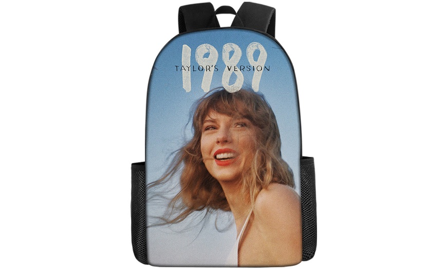 Image 5: Taylor Swift Inspired Three-Piece Backpack Set 