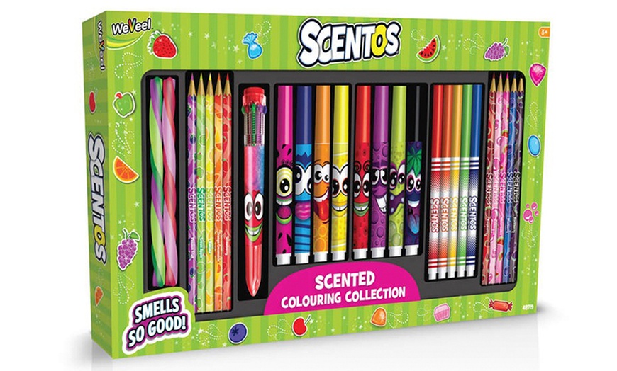 Image 3: Scentos Colouring Pen Collection