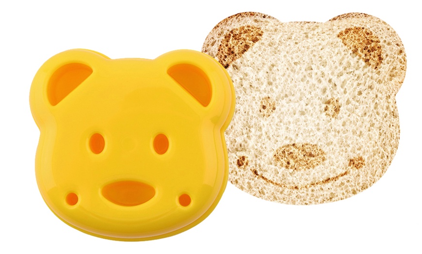 Image 10: Bear-Shaped Sandwich Mould