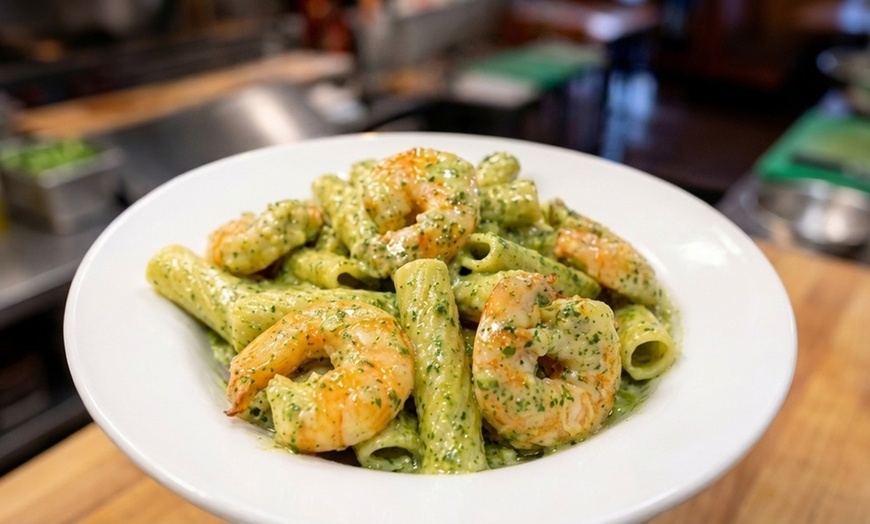 Image 16: Delicious Pasta with Flavorful Meatballs & Fresh Salads for Sharing