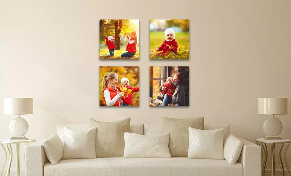 Custom Square Metal Photo Prints from Picture It On Canvas - Second Medium