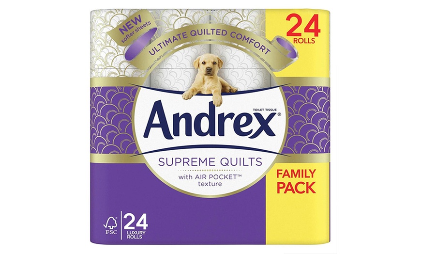 Image 8: Up to 96 Rolls of Andrex Toilet Paper