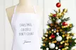 One, Two, or Three Personalized Christmas Aprons from Qualtry (Up to 56% Off) - Second Medium