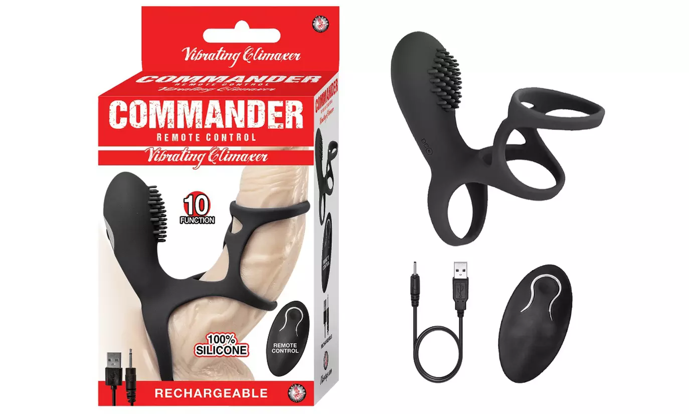 Nasstoys Rechargeable Vibrating Remote Control Clit Teaser and C-Cage - Second Medium