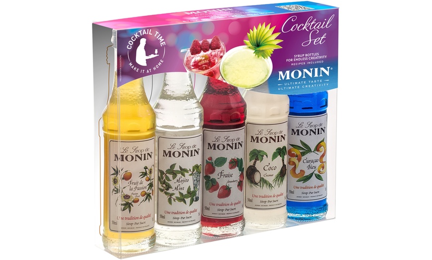 Image 2: Monin Flavoured Syrups Set 50ml