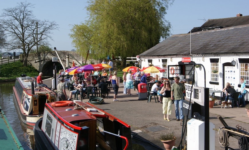 Image 2: Day Boat Hire for Up-to Ten People at Norbury Wharf 