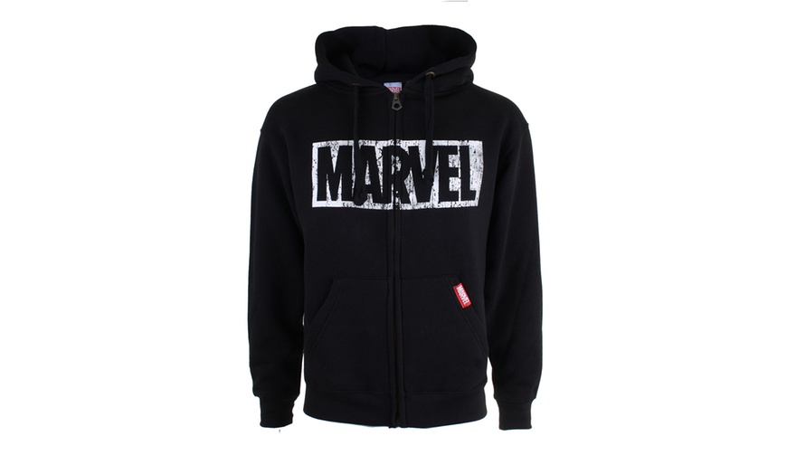 Image 3: Marvel Men's Zip Hoodie