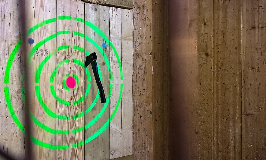 Image 10: Axe Throwing for Two to Six with Private Lanes & Certified Instructors