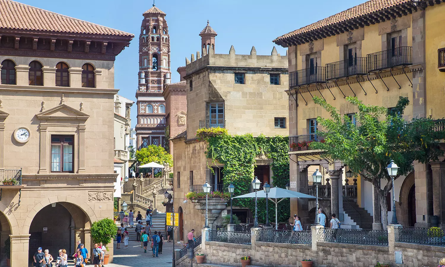 Poble Espanyol: entrada de un día para 1 a 4 personas