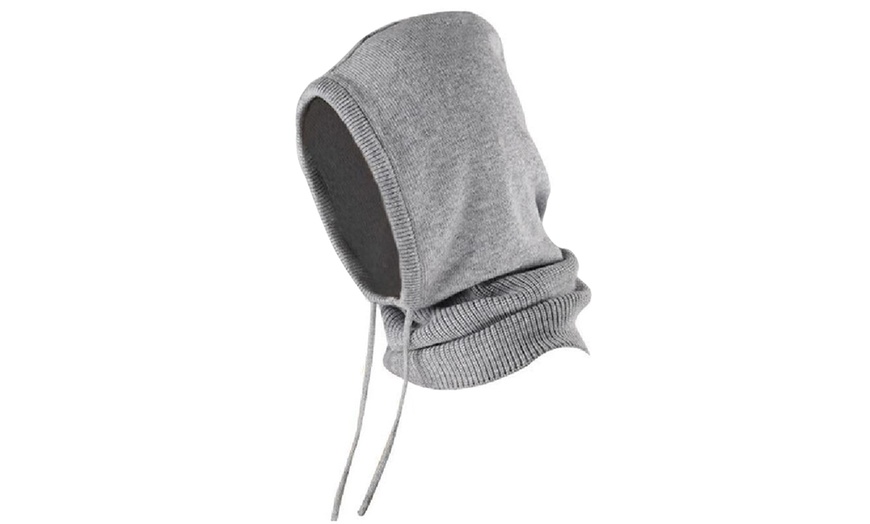 Image 2: Women's Winter Knitted Hood Beanie