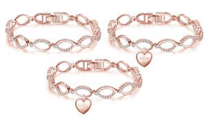 Multi-Link Bracelet made with Crystals from Swarovski®