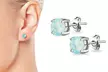 One, Two or Three Pairs of Philip Jones Opal Earrings with Crystals from Swarovski® - Second Medium