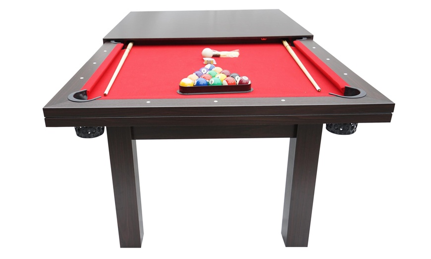 Image 8: Table de billard américain convertible