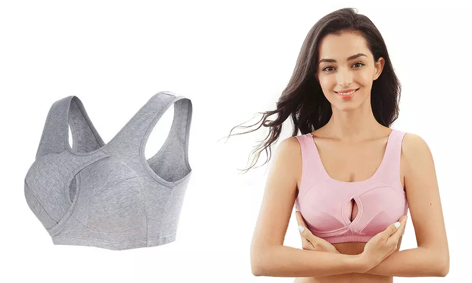 1 ou 2 brassières maintien de sport sans coutures - Primary Image