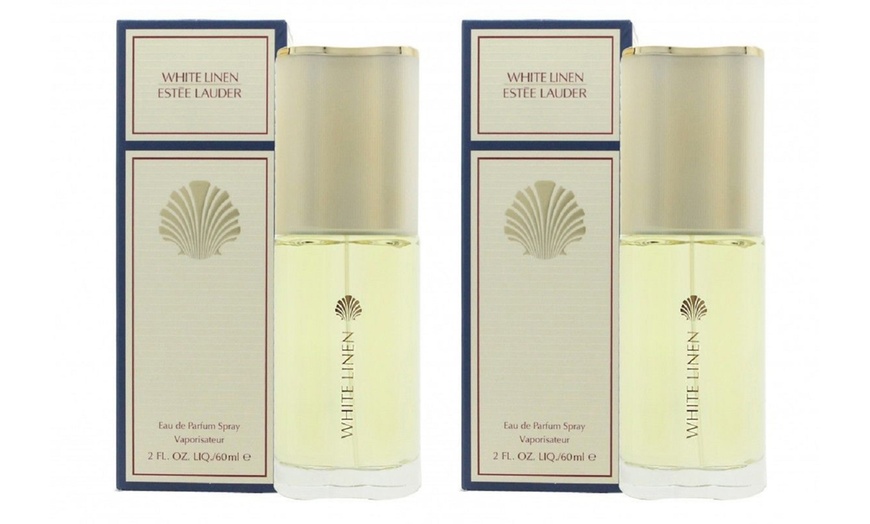 Image 2: One or Two Estee Lauder White Linen EDP 60ml Sprays