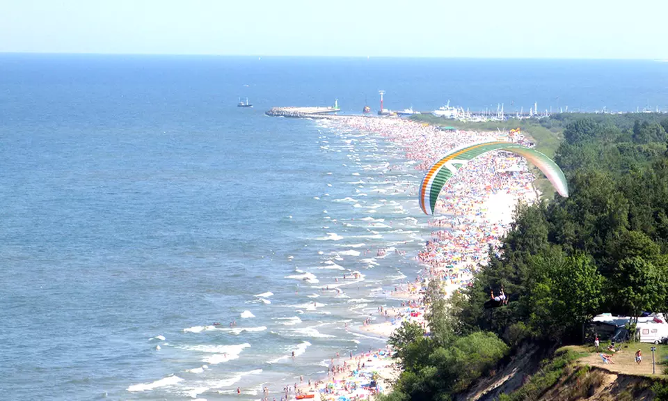 Lot paralotnią z akrobatyką