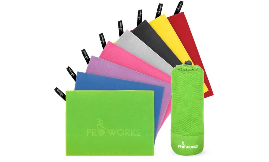 Image 29: Proworks Microfibre Towel