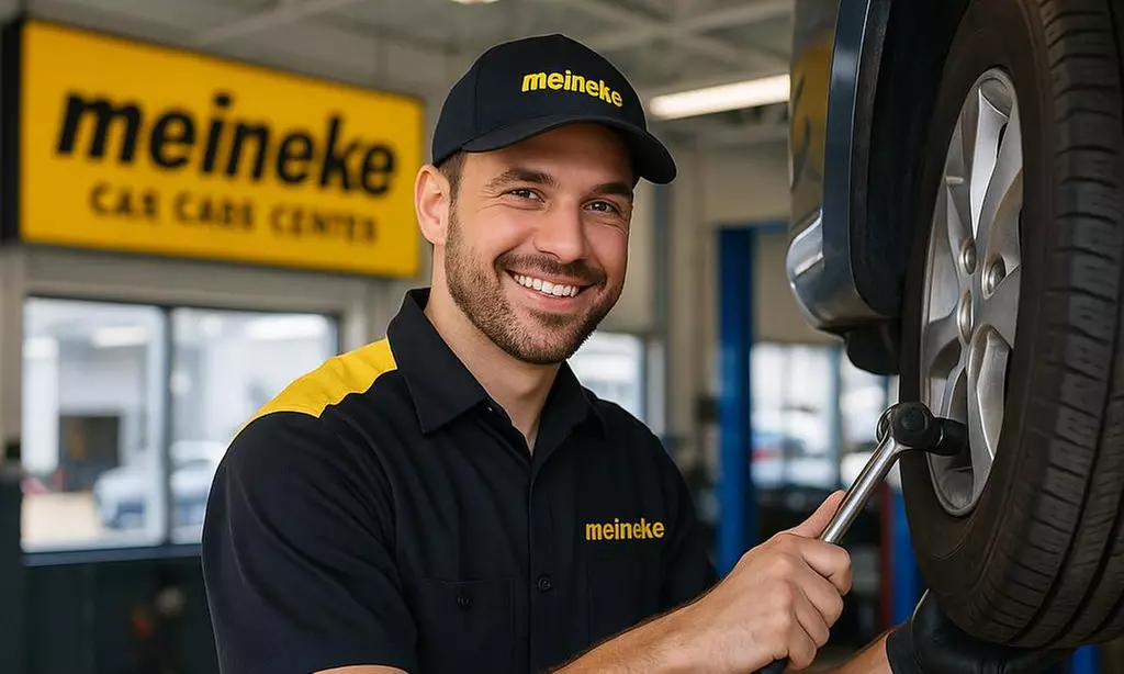 Synthetic Blend Oil Change with Tire Rotation at Meineke Statesville