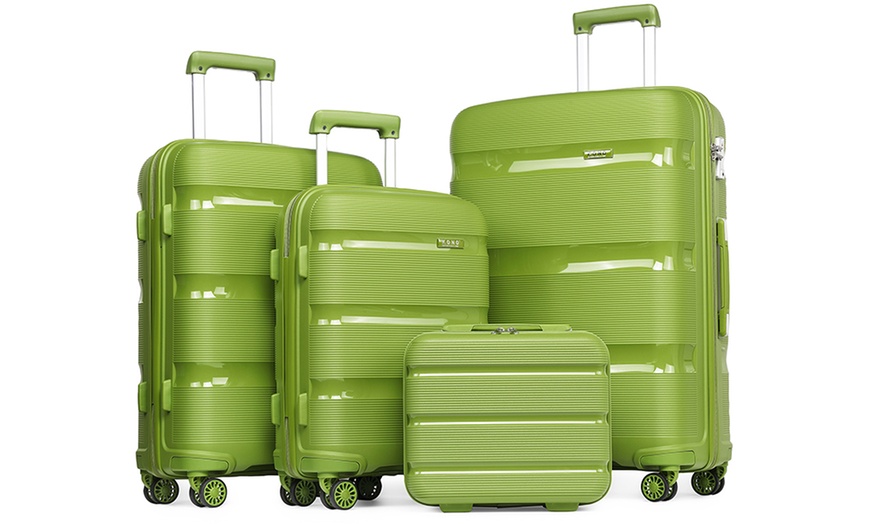 Image 4: Valises Kono avec 4 roulettes pivotantes